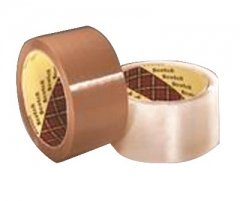 Pakketape 38mm X 66m Brun Low Noise 6 Ruller Pakketape Tape Til