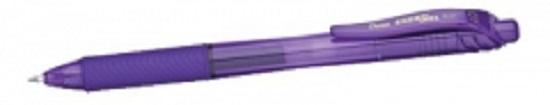 Gelpen Pentel BL 107 lilla Energelx 0,7 mm - 12 stk