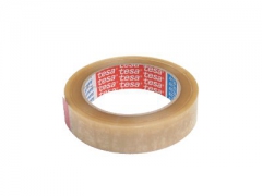 Pakketape 25/66 klar Tesa 4124, PVC - 6 ruller