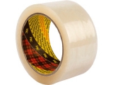 Pakketape 50mm x 66m klar, PVC - 6 ruller