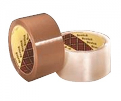 Pakketape 38mm x 66m brun, Low Noise - 6 ruller