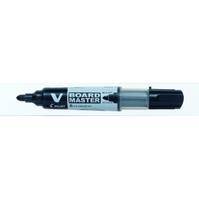 Whiteboard marker - Pilot BG V Board Master bullet/medium Sort 10 stk