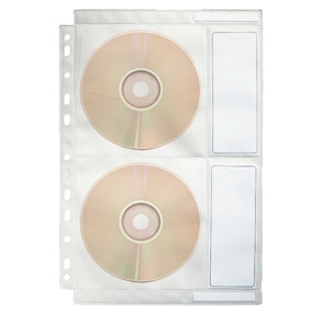 Hama taske Wallet, sort til 40 - 1 stk CD, DVD og Blue-ray tilbehør - billigEmballage.dk