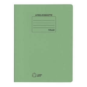 Arbejdsmapper - A4 recycled Green 25 stk