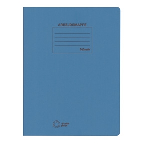 Arbejdsmapper - A4 recycled Blue 25 stk