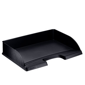 Brevbakker - Leitz Plus letter tray standard landscape Black 5 stk