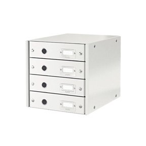 Skuffekabinet - Leitz Click & Store hvid