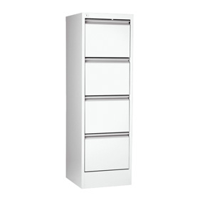 HÃ¦ngemapper - Filing cabinet vertical A4 4 drawer White