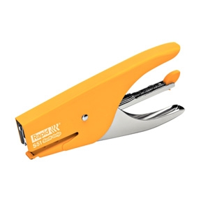 Rapid plier S51 15 sheets Soft Grip Sunset Yellow 1 stk