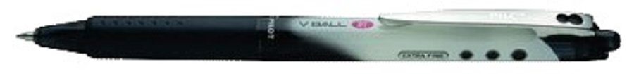 Ballpen Pilot V ball 05 RT, sort - 12 stk