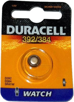 Batteri Duracell 392/384, SR41 - 1 stk.