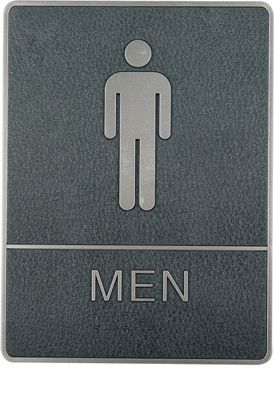 Toilet skilt - Men