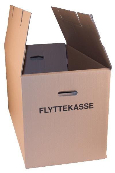 Dobbeltlags Flyttekasse Junior, 556x380x373mm  10 stk