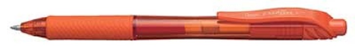 Gelpen Pentel BL 107 orange, Energelx 0,7 mm - 12 stk