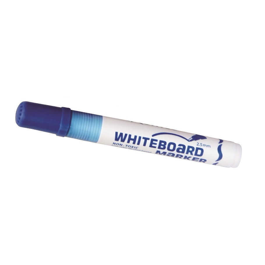 Whiteboard marker blÃ¥ - 12 stk