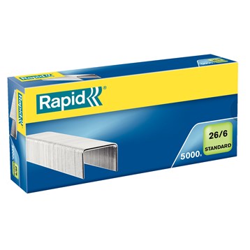 Staples Standard 26/6 Galvanized 10 pakker