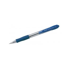 Kuglepen Pilot Super Grip BPGP fine bl� - 12 stk