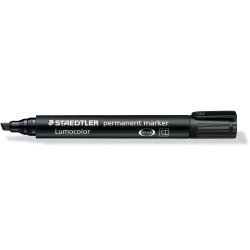 Marker Staedtler sort 350-9, skr� spids - 10 stk