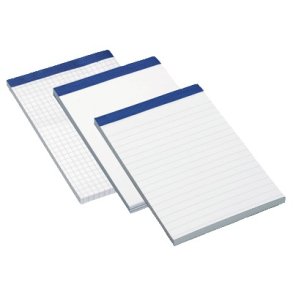 Blok A6 lin. med stub NOA, 100 sider 60 g - 5 stk