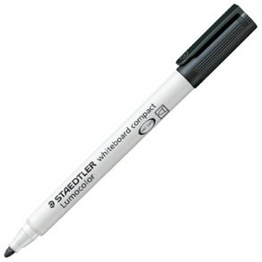 Whiteboard marker Staedtler, sort - 10 stk