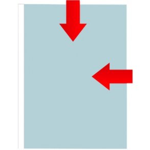 Plastomslag A4 48my - 100 stk