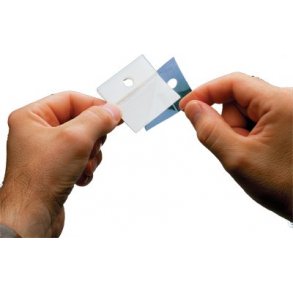 Hangtabs - m/euro hul fra 3M - 500 stk