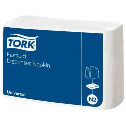 Servietter Tork Universal N2, hvid - 300 stk.