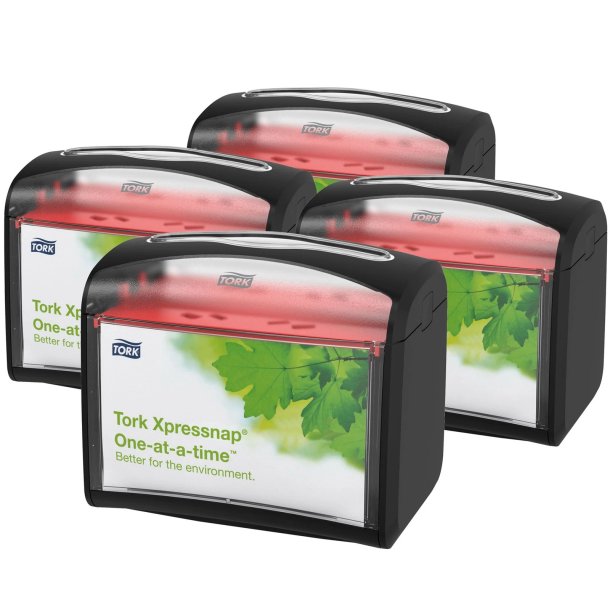 Tork servietdispenser, sort - 1 stk.