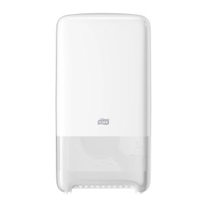Tork toiletpapirdispenser T6, hvid - 1 stk.