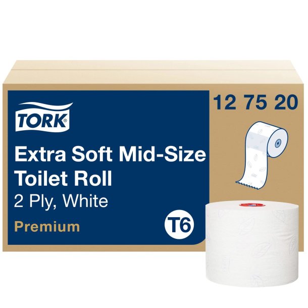Tork 2-lags toiletpapir premium, T6 - 27 ruller