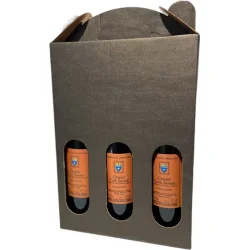 Vin gavekarton til 3 flasker vin - 10 stk