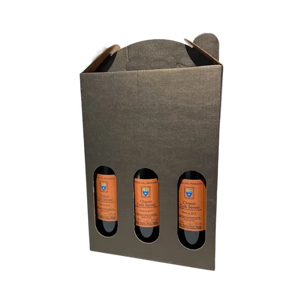Vin gavekarton til 3 flasker vin - 10 stk