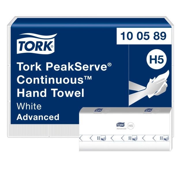  Tork h�ndkl�deark Continuous peakserve, H5 - 3240 ark.