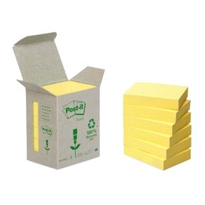 Post-it Notes 6531B recycle tower 51x38 mm 6 blokke