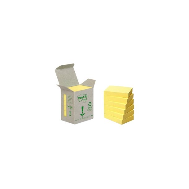 Post-it Notes 6531B recycle tower 51x38 mm 6 blokke