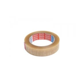 Pakketape 25/66 klar Tesa 4124, PVC - 6 ruller
