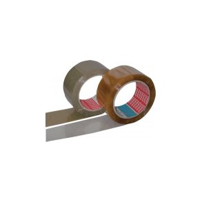 Pakketape 25/66 klar Tesa 4205, PP folie - 6 ruller