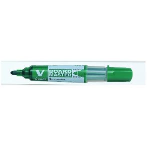 Whiteboard pen - BG V Board Master green 10 stk