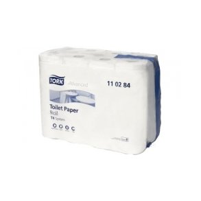 Toiletpapir Tork Advanced T4, Hvid, 2-lags - 24 rll