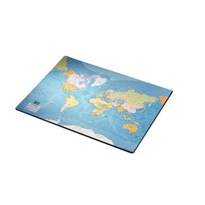 Skriveunderlag - med verdenskort 40x53
