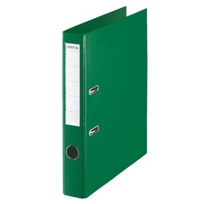 Brevordnere - Centra uden metalskinne PP A4/50mm Green 10 stk