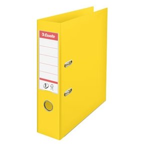 Brevordner - Esselte Vivida PP A4/75 Gul 10 stk
