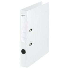Brevordnere - Centra PP uden metalskinne A4, hvid 10 stk