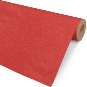 R�dt kraft gavepapir, 57cmx154m - 1 rulle