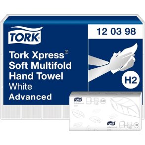 Tork h�ndkl�deark advanced, 2-lags H2 - 3780 ark.