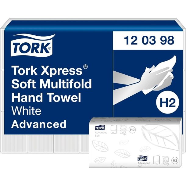Tork h�ndkl�deark advanced, 2-lags H2 - 3780 ark.