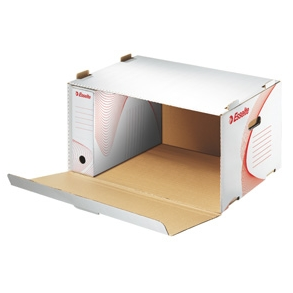 Opbevaringskasser - Esselte frontload White 10 stk