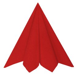 Servietter Airlaid R�de - 20 stk