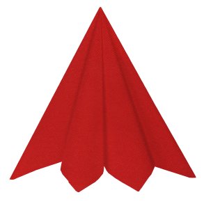 Servietter Airlaid R�de - 20 stk