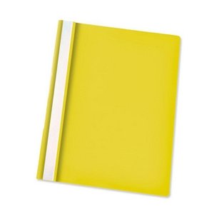 Tilbudsmapper - w/out pock A4 Yellow 25 stk